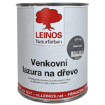 LEINOS Venkovní lazura na dřevo fríská modrá