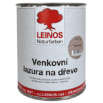 LEINOS Venkovní lazura na dřevo světle šedá