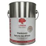LEINOS Venkovní lazura na dřevo světle šedá